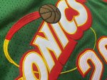 NBA Gary Payton 20 Seattle SuperSonics 1995-96 Swingman Maillot Green